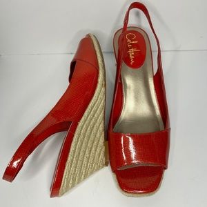Cole Haan Red Espadrilles Nike Air 8B Wedge